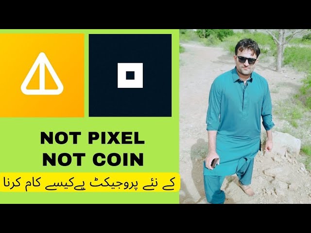 Not Coin Kay 新しいプロジェクト Not Pixel Pay kaisay Kam krain|Not Coin プロジェクト Not Pixel の取り組み方