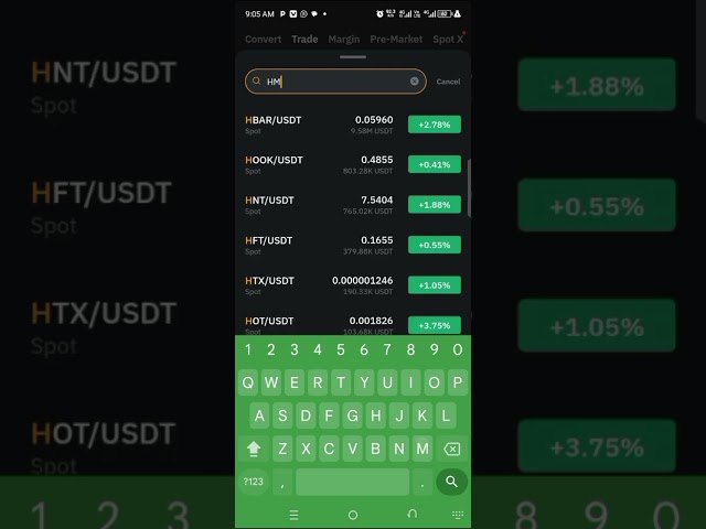 如何將 HAMSTER 代幣轉換為 USDT