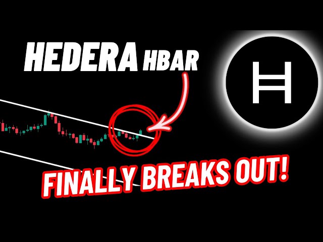 Hedera (HBAR) Crypto Coin Is Finally Breaks Out!