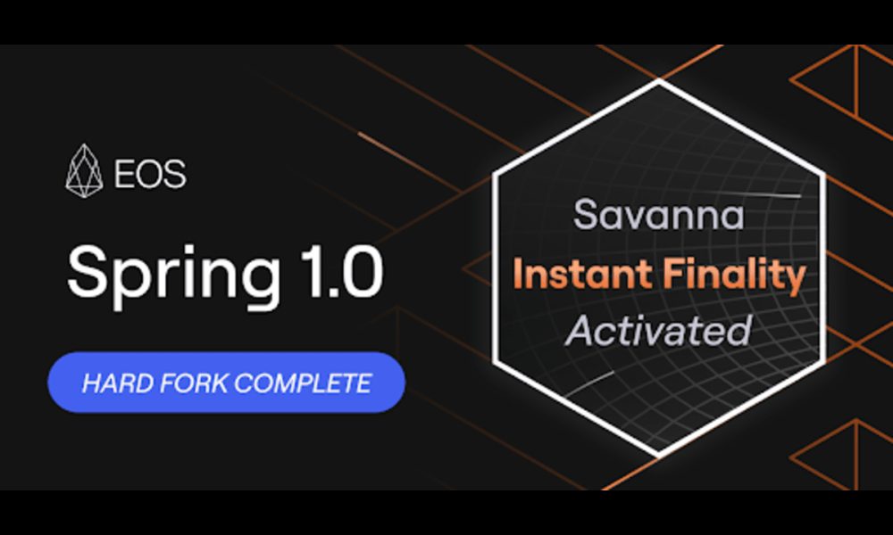 EOS Network Completes Landmark Upgrade to Antelope Spring 1.0, Unveiling the Savanna Consensus Algorithm