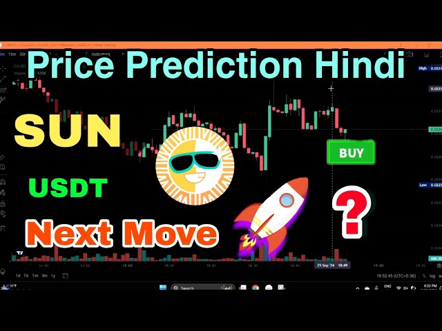 Sun Crypto l Sun USDT-Preisvorhersage heute l Sun Coin-Preisvorhersage #bitcoin #sunusdt