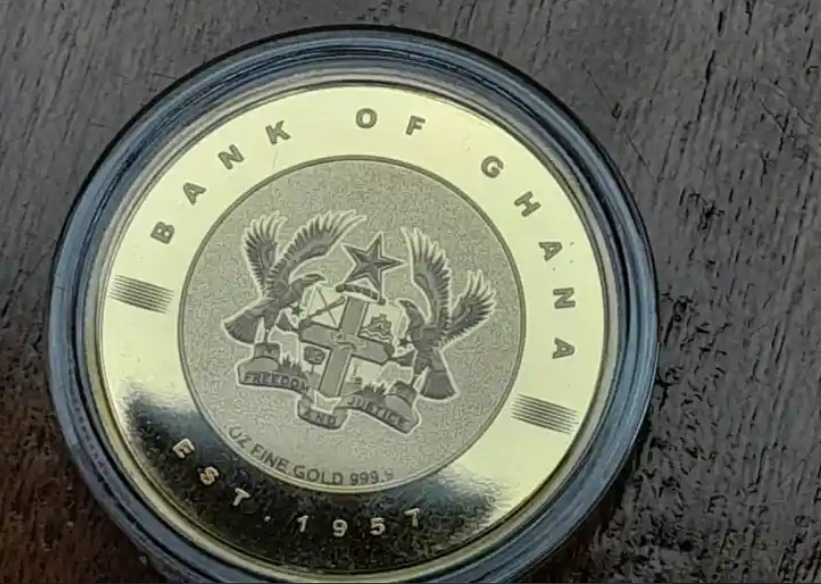 Bank of Ghana launches gold coin as alternative investment asset