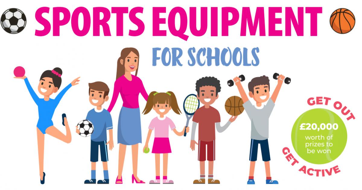 Win sports equipment and a visit from an Olympic athlete!