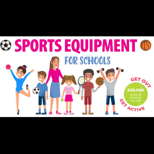 Win sports equipment and a visit from an Olympic athlete!