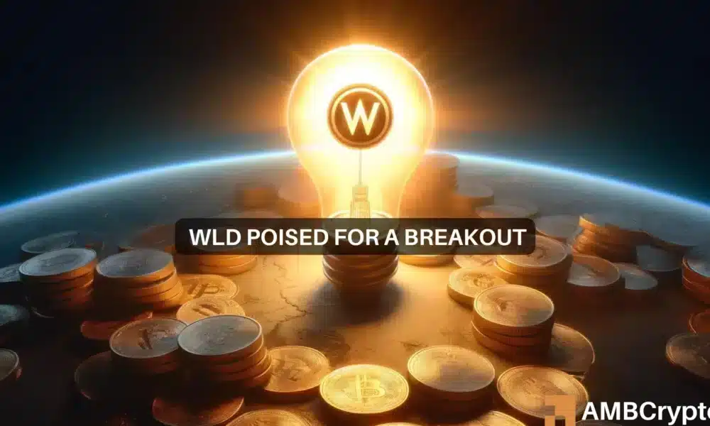 Worldcoin [WLD] Bullen versuchen, den 2-Dollar-Widerstand inmitten rückläufiger Marktbedingungen zu durchbrechen