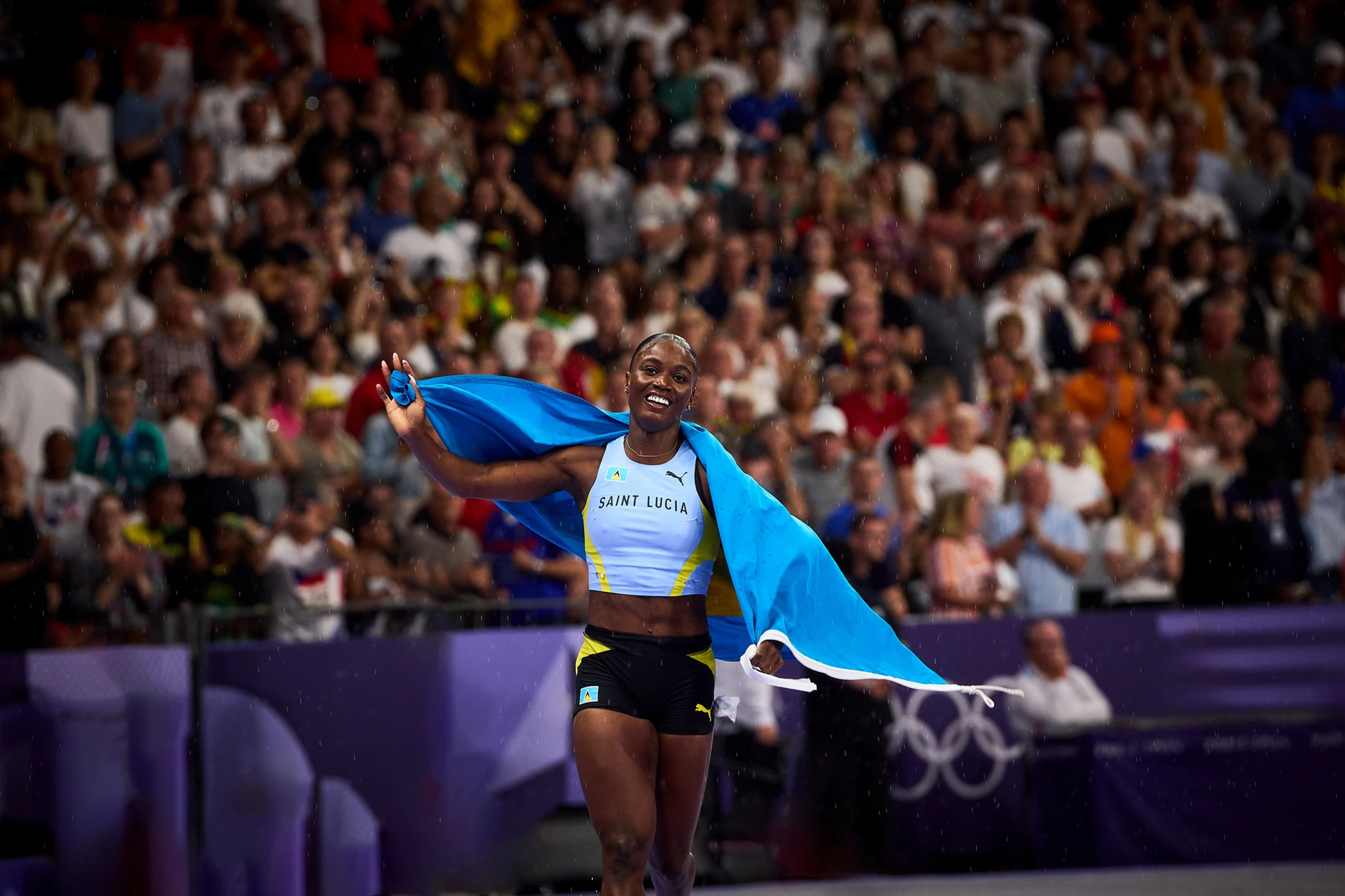 Julien Alfred Highway: Saint Lucia's Fastest Woman Receives National Honors