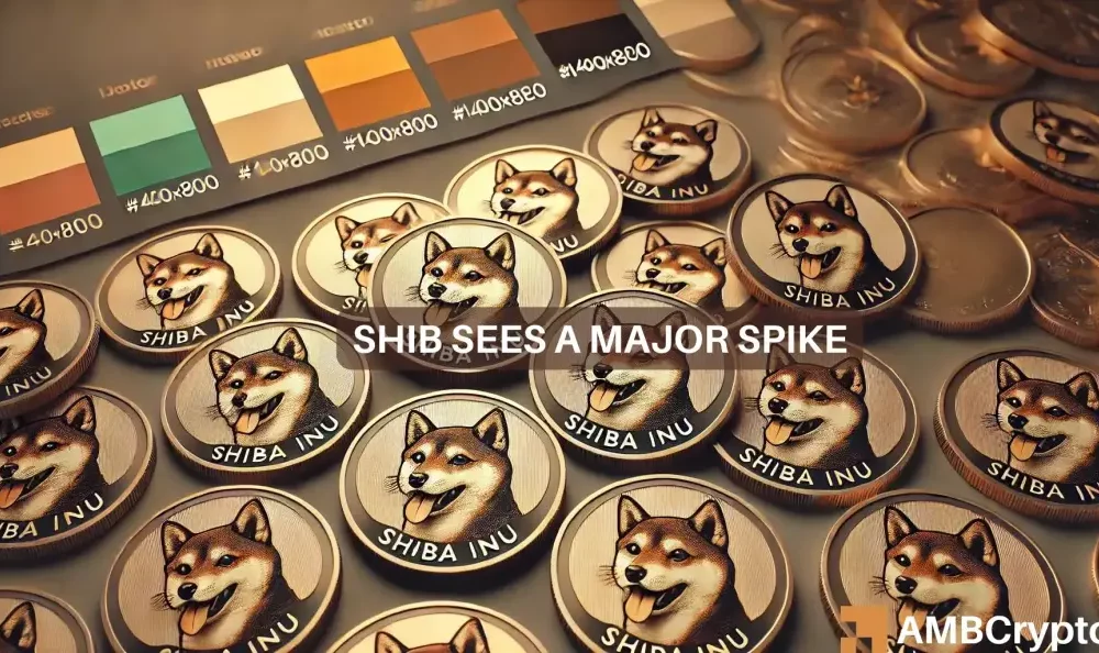 Shiba Inu (SHIB) Spikes Over 20% in the Last 24 Hours, Nearing Critical Resistance Level