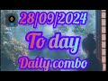 to day daily combo. zen coin...... link in description 👇