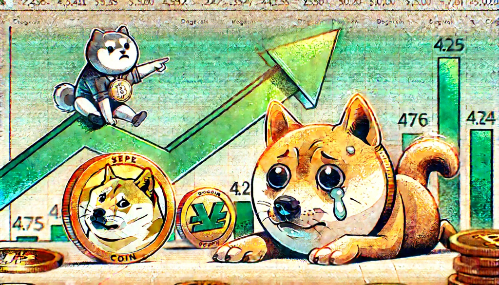 Shiba Inu (SHIB) ist in den letzten 24 Stunden um über 3 % gefallen, was ihn zu einem der Token mit der schlechtesten Performance macht