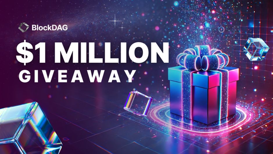 Toncoin Whales Signal Optimistic Forecasts as BlockDAG Makes Waves with $1 Million Giveaway