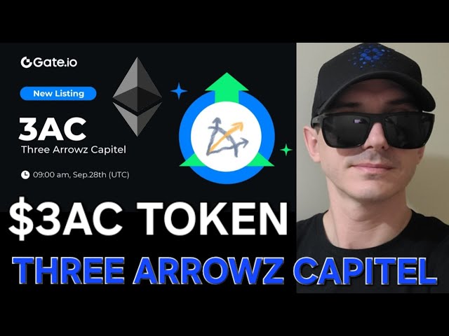 $3AC - スリーアローズ キャピテル トークン 暗号コイン 3AC ETH イーサリアムの購入方法 UNISWAP ゲート GATE.IO ERC20