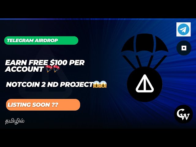 Not coin second airdrop 😱😱 | only 30 days left ?? 🚨🚨 | #notcoin #ton #crypto