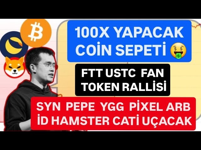 FTT USTC FAN TOKEN RALLY🚨SYN PEPE YGG PİXEL ARB ID HAMSTER CATİ VOLERA🚨BITCOIN LE SIGNAL D'ATTENTION EST ARRIVÉ