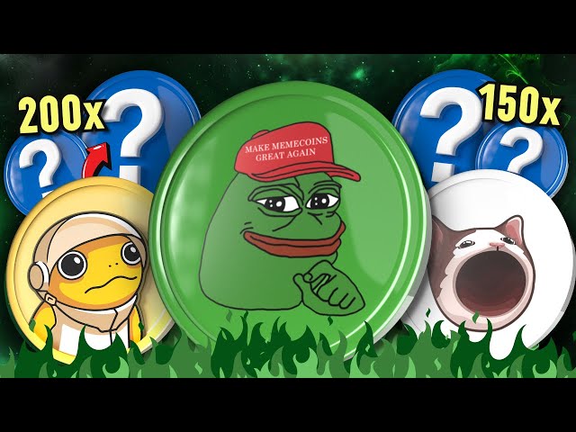 PEPE + Top 6 *MEILLEURS* Meme Coins qui feront des millionnaires !