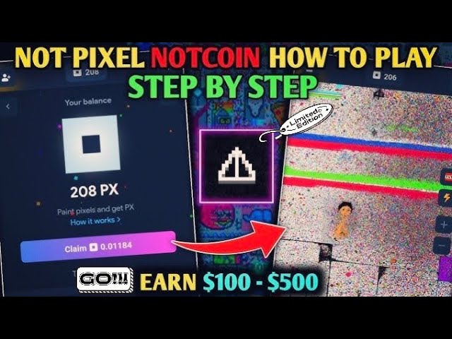 NOT PIXEL BY NOT COIN TELUGU | HOW TO PLAY NOT PIXEL | EARN UPTO $500