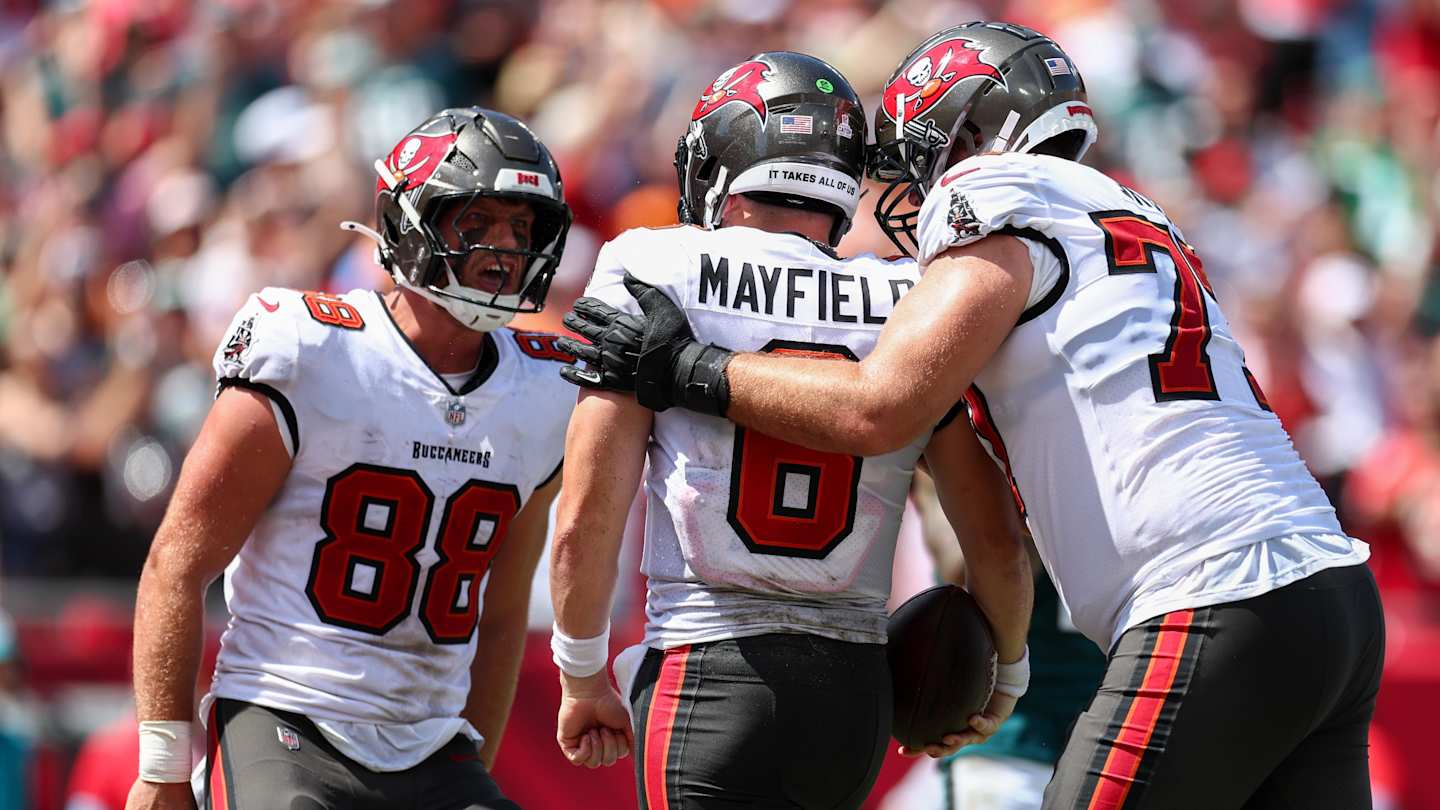 Baker Mayfield et Bucs embarrassent les Eagles 33-16 pour passer à 3-1