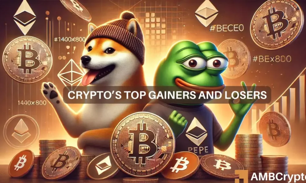 This Week's Biggest Crypto Gainers Were Largely Dominated by Memecoins