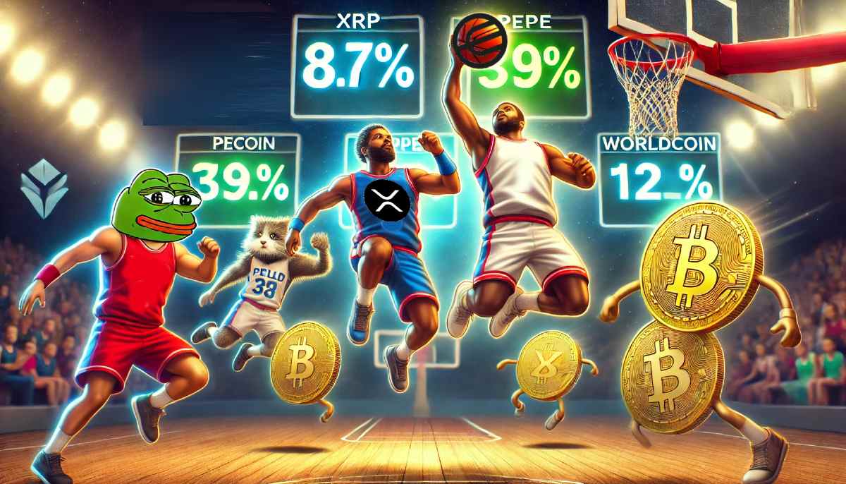 XRP, PEPE, and WRLD Are This Week's Top Crypto Gainers