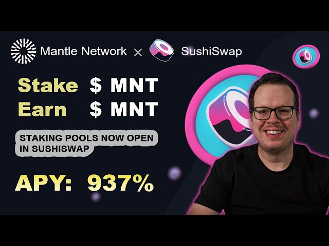 利益を最大化 🚀 APY 937% で Mantle Network をステーキングして MNT をステーキング