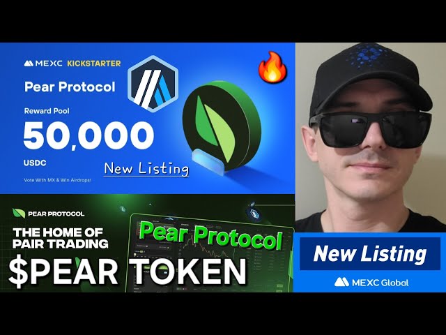 $PEAR - PEAR PROTOCOL TOKEN CRYPTO COIN HOW TO BUY MEXC GLOBAL ARB ARBITRUM CAMELOT UNISWAP STAKING