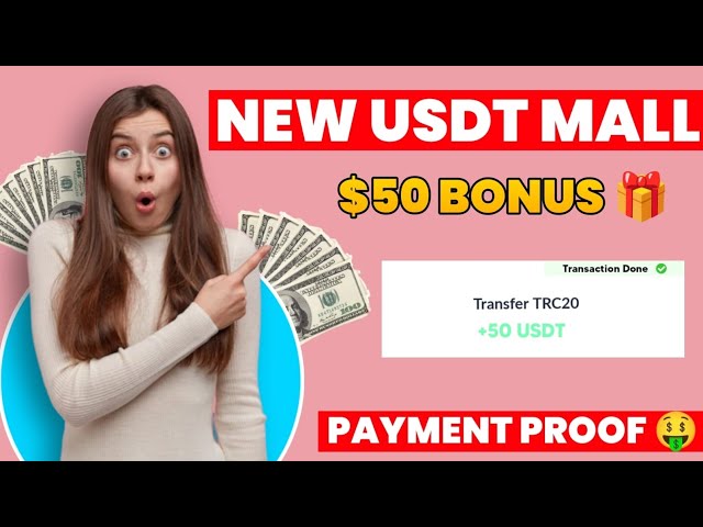 Nouveau site de gains Usdt || Site Usd 2024 sans investissement || Site Web de gains Usdt