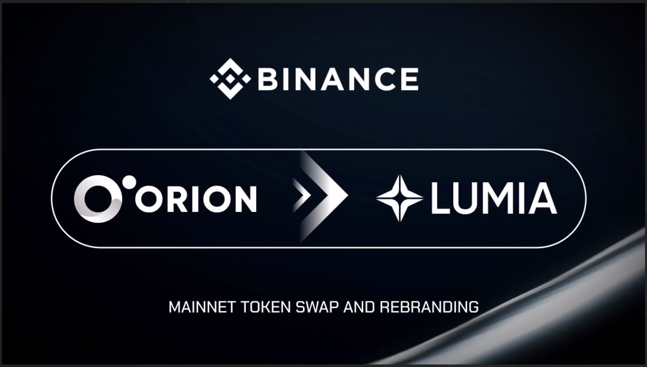 Binance Confirms Support for Lumia's Token Swap Event (TSE)