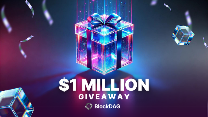 BlockDAG 的 100 万美元赠品：需求达到新高度，投资回报率预测达 20,000 倍！ SHIB 和 DOGE 有机会吗？