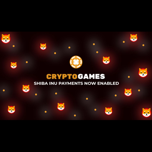 CryptoGames integriert Shiba Inu (SHIB) und erweitert damit seinen Krypto-Gaming-Horizont