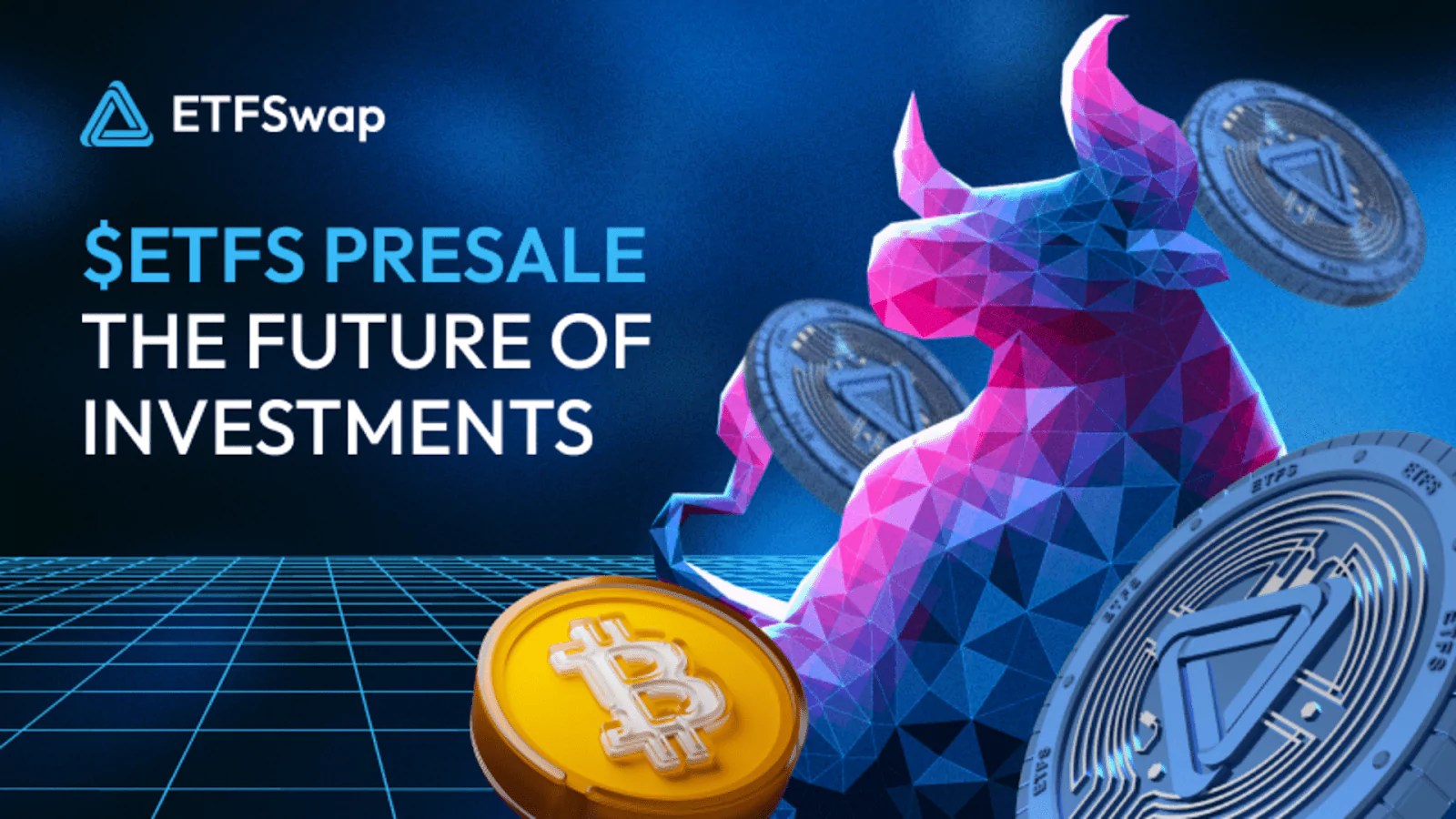 ETFSwap (ETFS), PEPE et SUI devraient multiplier par 100 alors que Bitcoin (BTC) vise 90 000 $