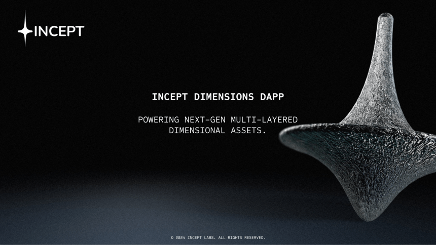 INCEPT Announces the Official Launch of Its Innovative Collection of 10,000 ERC-4D-Based “Variants,” Pioneering a New Paradigm for Tokenized Assets