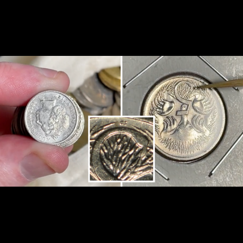 Aussie coin collector urges people to check their change for a rare 5 cent coin that is worth hundreds of times its face value