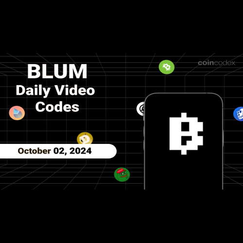 Blum Daily Video Codes for October 02: Get 1000+ BPs