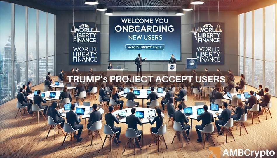 Donald Trumps DeFi-Projekt World Liberty Finance (WLF) beginnt mit der Akzeptanz von Benutzern