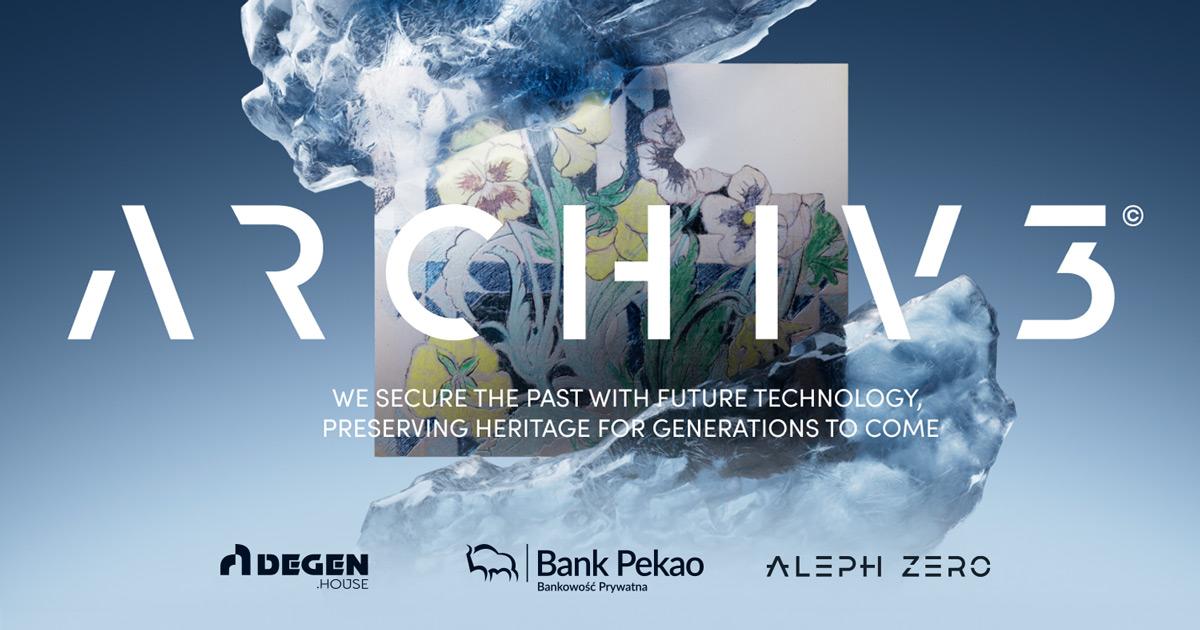 ARCHIV3 : la deuxième plus grande banque de Pologne choisit Aleph Zero pour tokeniser l'art historique