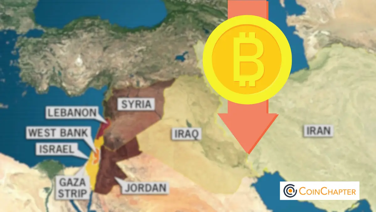 La baisse du prix du Bitcoin (BTC) tombe en dessous de 61 000 $ alors que les tensions au Moyen-Orient émergent