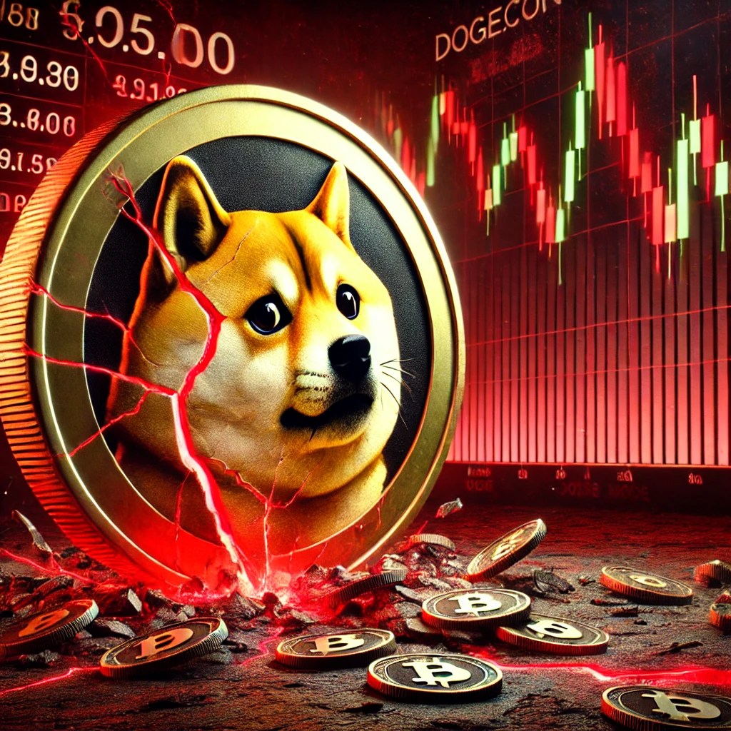 Dogecoin testet den makroökonomischen Fallkeil erneut