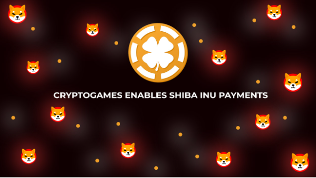 Shiba Inu maintenant disponible sur CryptoGames