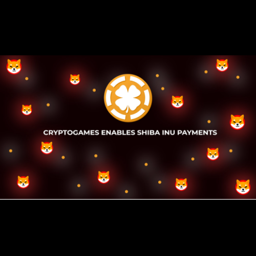 이제 CryptoGames에서 Shiba Inu를 이용할 수 있습니다.