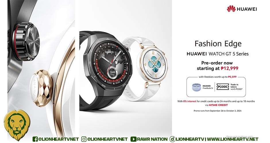 Pre-Order the HUAWEI WATCH GT 5 Series and HUAWEI WATCH Ultimate Now, Available from September 26 to October 3, 2024