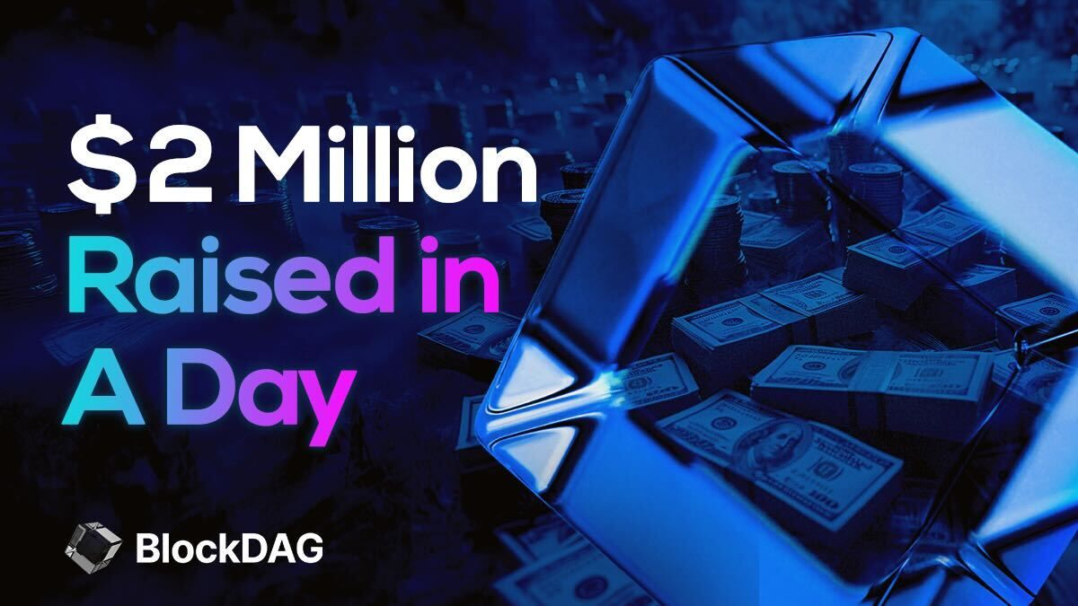 BlockDAG Raises Record-Breaking $2M in Just a Day as Stellar and Kaspa Stumble!