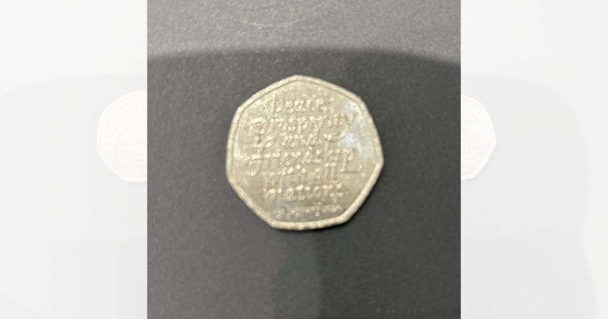 Brexit 50p coin listed on eBay for more than 20,000 times its face value