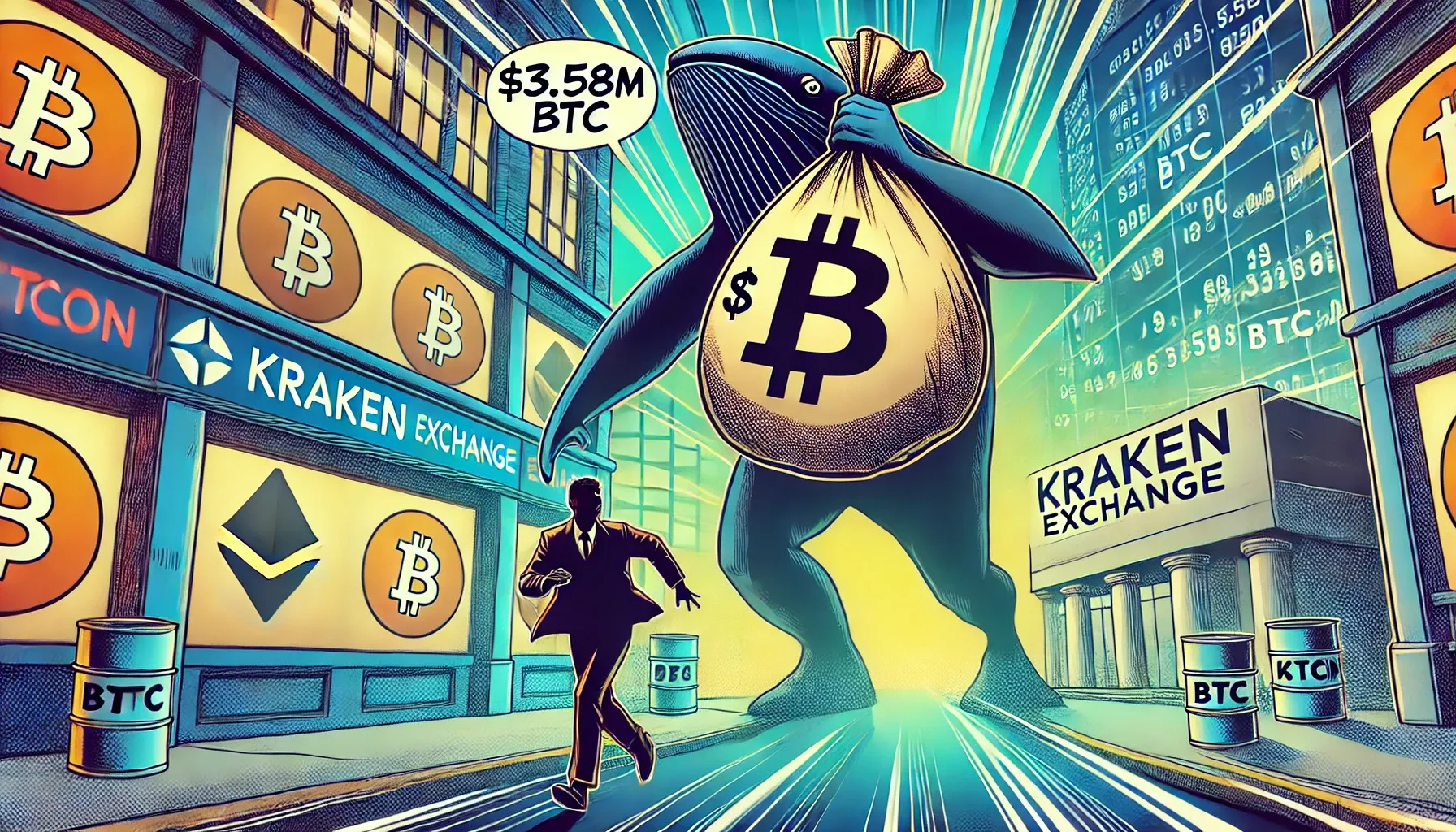 Ancient Bitcoin Whale Stirs, Sending $3.58M to Kraken as Satoshi Speculation Heats Up