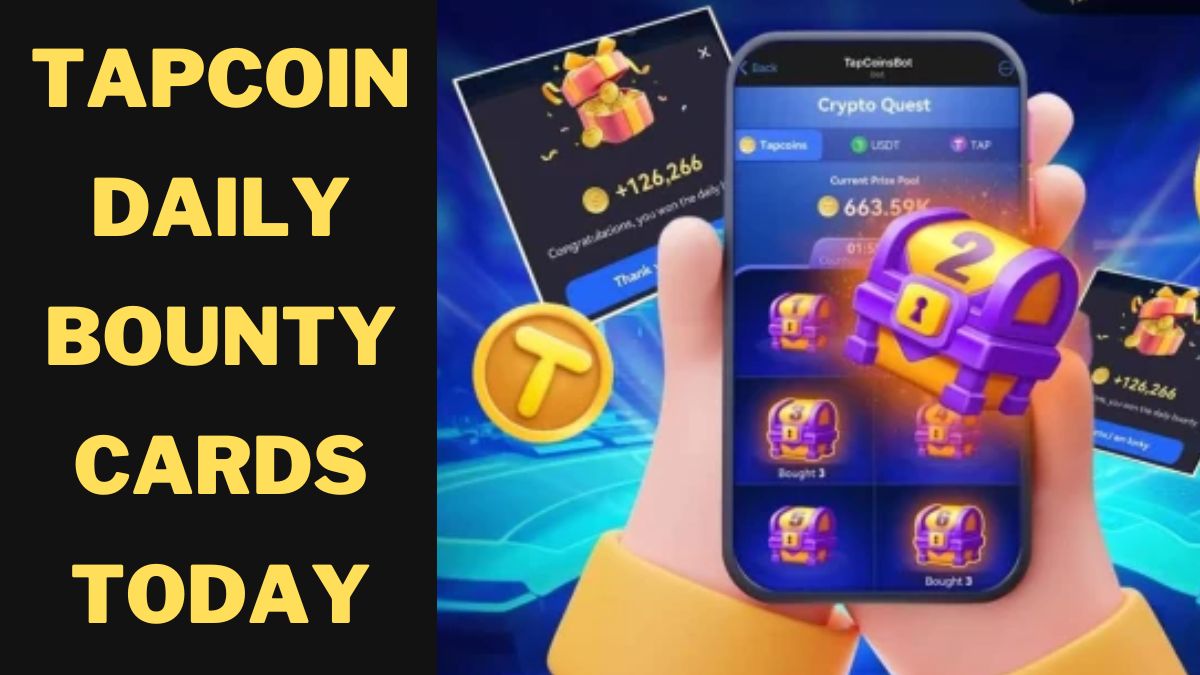 TapCoin Daily Bounty Cards heute, 6. Oktober 2024: Erhalten Sie bis zu 200.000 Münzen