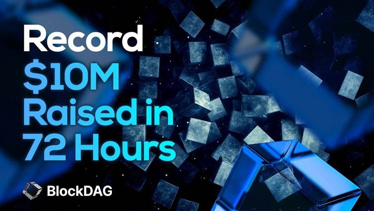 BlockDAG のプレセールが 72 時間で 1,000 万ドルに達 – BDAG の需要が急増!