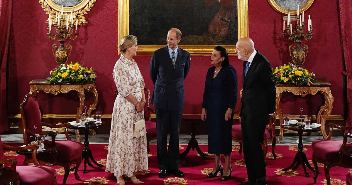 The Duke and Duchess of Wessex visit Malta to mark the 60th anniversary of the country's independence