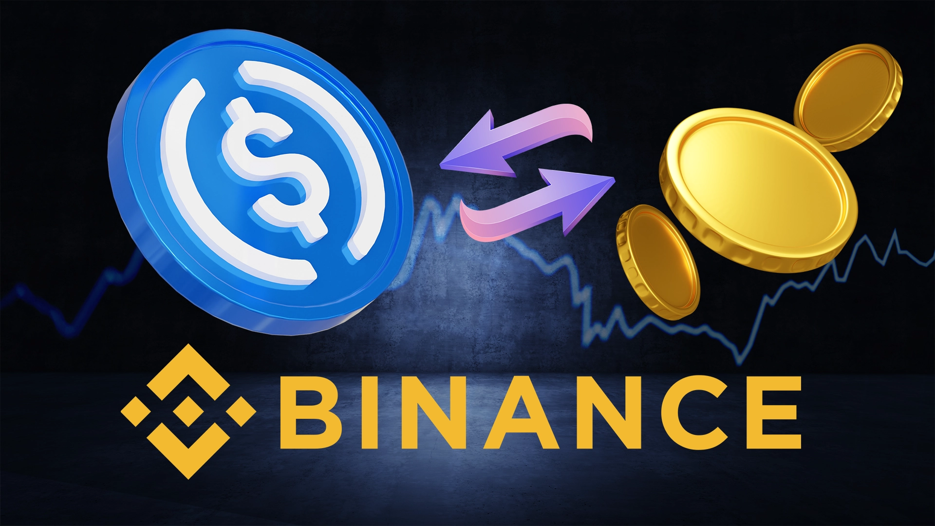 Binance convertira automatiquement plusieurs jetons radiés en USDC (USDC Swap)