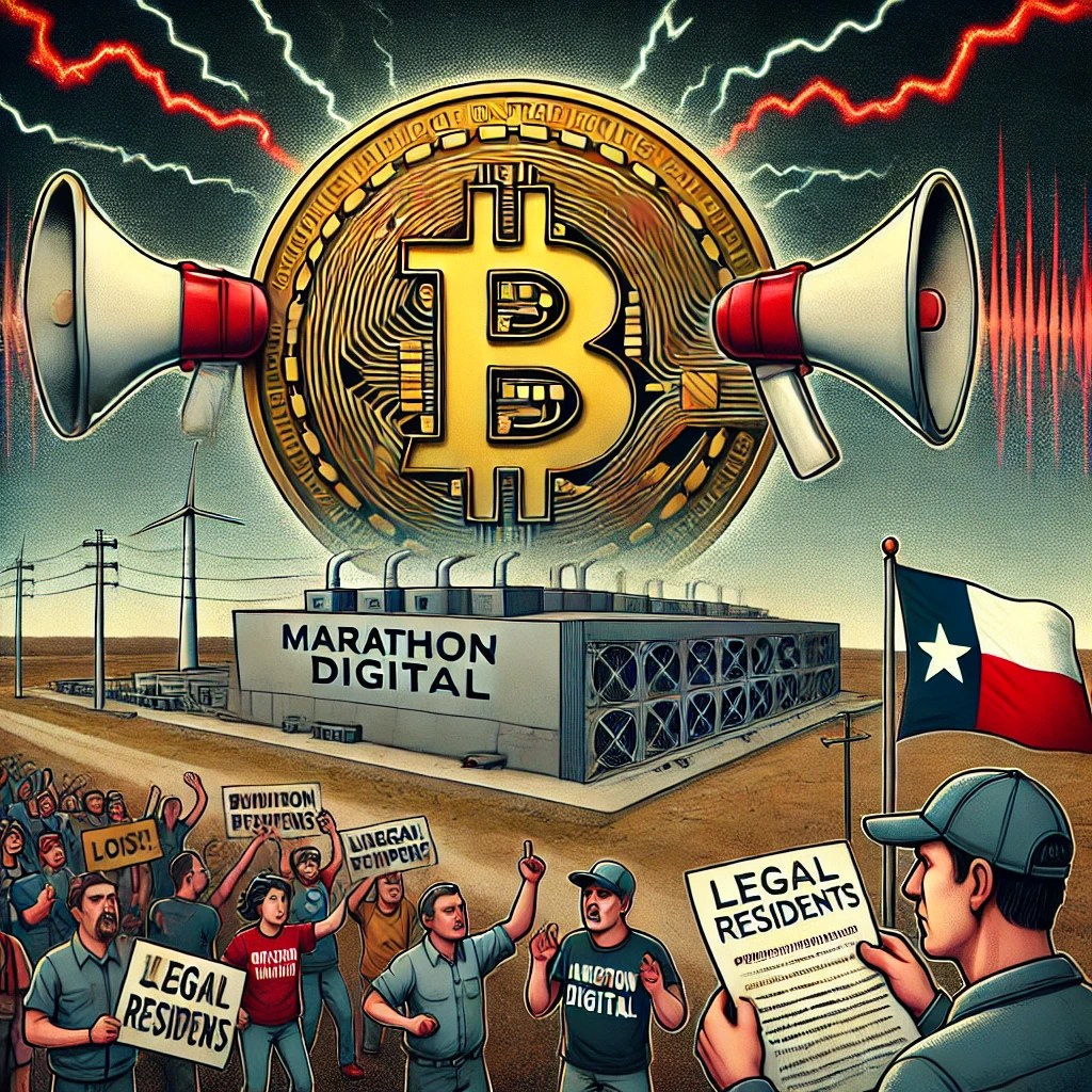 Granbury Residents File Lawsuit Against Marathon Digital Holdings Over Excessive Noise and Vibrations from Bitcoin Mining Facility