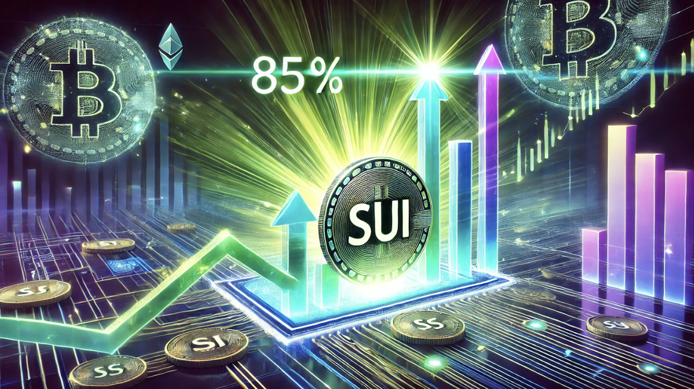 Sui 블록체인 활동 급증, SUI 토큰 가격 18% 급등으로 일일 거래량이 거의 두 배로 증가