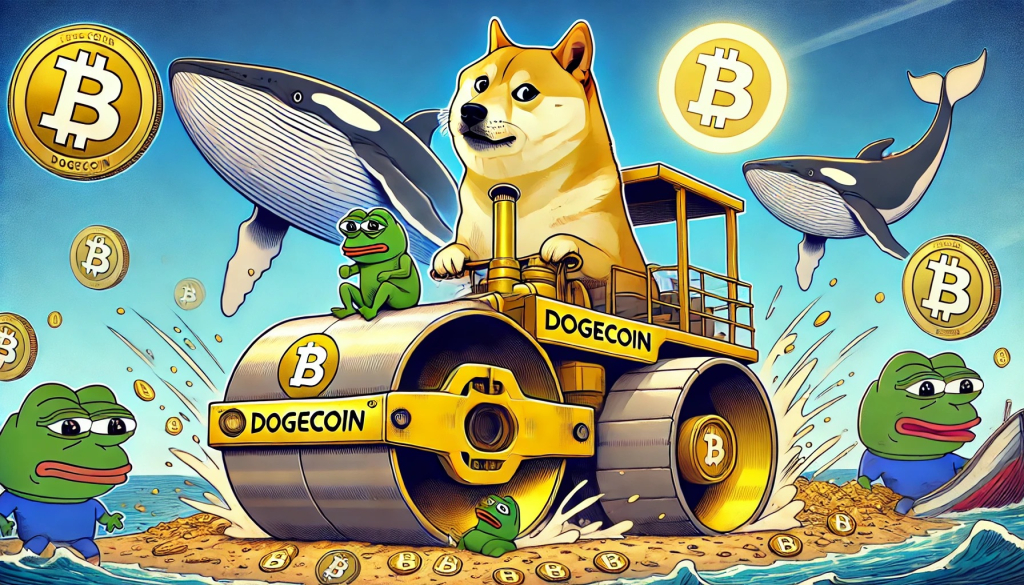 Dogecoin explodiert im Meme-Coin-Universum und liegt diese Woche mit 110.000 kurzfristigen Händlern an der Spitze