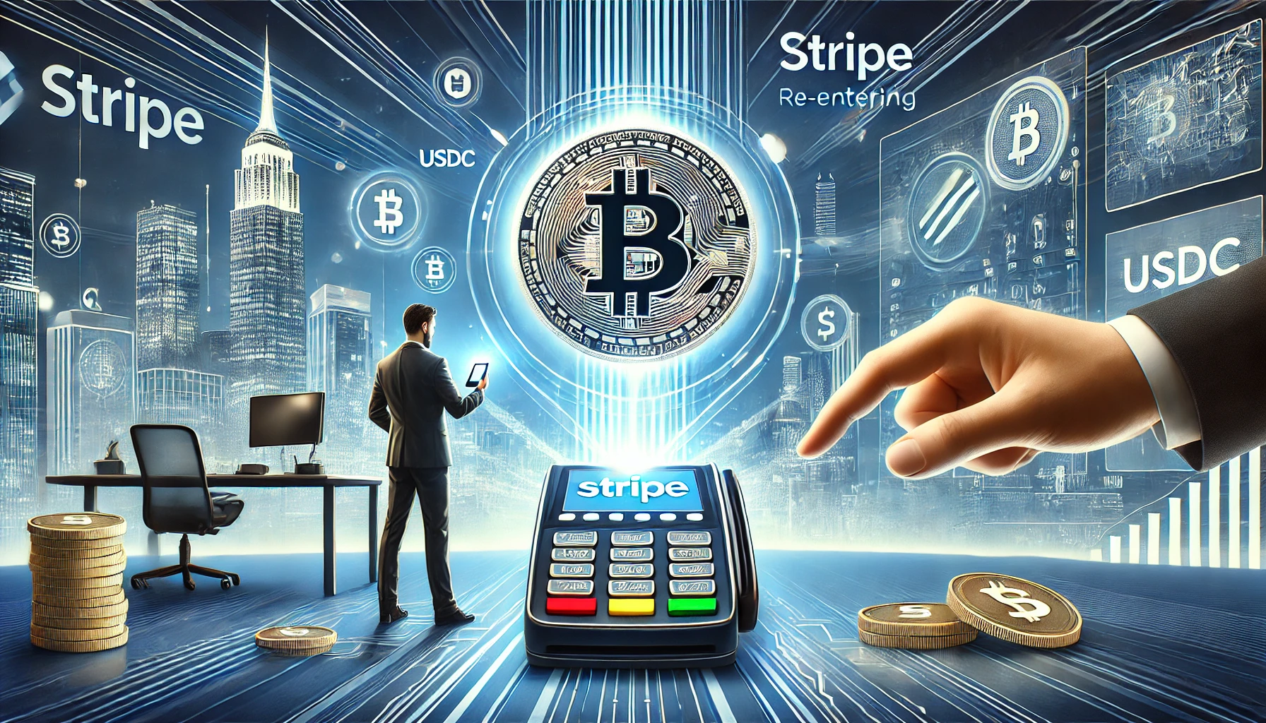 Stripe 現在允許 150 多個國家的商家接受 USDC 付款